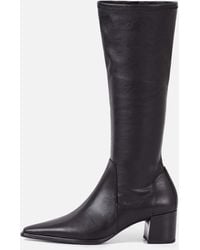 Vagabond Shoemakers - Giselle Leather And Faux Leather Knee High Boots - Lyst