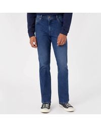 Wrangler - Texas Straight Leg Denim Jeans - Lyst