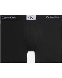 Calvin Klein - Logo Waistband Cotton-blend Boxer Briefs - Lyst