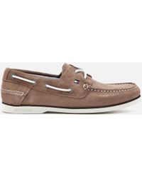 tommy hilfiger classic boat shoe