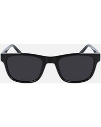 Calvin Klein - Injected Ck Logo Acetate D-frame Sunglasses - Lyst