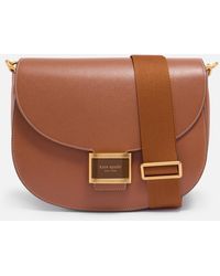 Kate Spade - Katy Leather Saddle Bag - Lyst