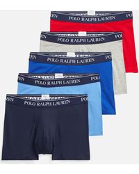 Polo Ralph Lauren - Classic Stretch Cotton Trunk 5-pack - Lyst