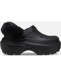 Crocs™ - Stomp Lined CrosliteTM Clogs - Lyst