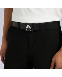 Moose Knuckles - Icon Leather Belt - Lyst
