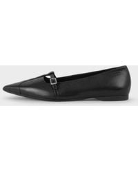 Vagabond Shoemakers - Vagabond Hermine Leather Pointed Flats - Lyst