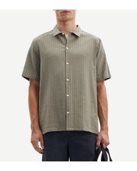 Samsøe & Samsøe - Avan Cotton-blend Jacquard Shirt - Lyst