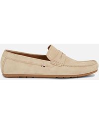 Tommy Hilfiger - Suede Driving Shoes - Lyst