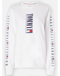 Tommy Hilfiger - Organic Cotton-blend Relaxed Archive Crew - Lyst