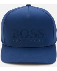 BOSS by HUGO BOSS Laser Logo Cap - Blue