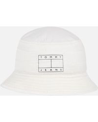 Tommy Hilfiger Heritage Shell Bucket Hat - White
