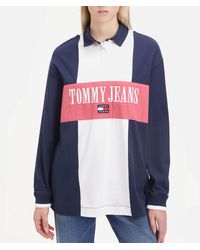 Tommy Hilfiger - Archive Blocking Cotton-jersey Rugby Polo Shirt - Lyst
