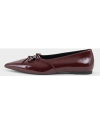 Vagabond Shoemakers - Vagabond Hermine Patent Leather Pointed Flats - Lyst