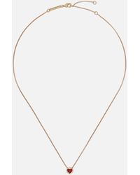 Ted Baker Harparh Heart Gold-tone Necklace - Metallic