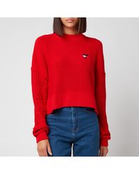 Tommy Hilfiger Sweaters and pullovers for Women | Online Sale up to 75% off  | Lyst