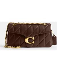 COACH - Quilted Tabby 26 Leather Shoulder Bag - Lyst