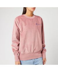 Champion Cord Sweatshirt - Pink