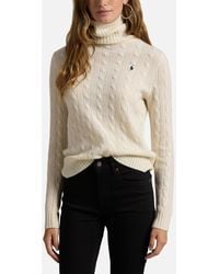 Polo Ralph Lauren - Turtleneck Wool-blend Jumper - Lyst