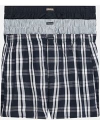 Calvin Klein - Three-pack Cotton-blend Boxer Shorts - Lyst
