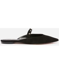 Kate Spade - Irina Pointed Suede Flats - Lyst
