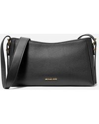 MICHAEL Michael Kors - Moore Leather Pouchette Bag - Lyst