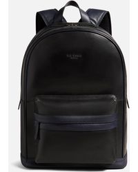 Ted Baker Rayton Waxed Leather Backpack - Black