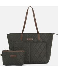 Barbour - Quilted Shell Tote Bag - Lyst