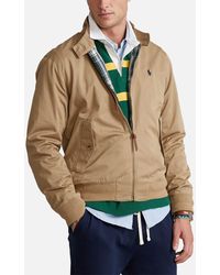 Polo Ralph Lauren Harrington Jacket in Natural for Men | Lyst Canada