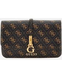 Guess - G James Monogram Faux Leather Crossbody Bag - Lyst