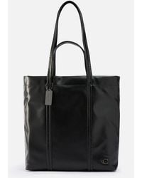 COACH - Paperweight Hall 33 Leather Tote Bag - Lyst