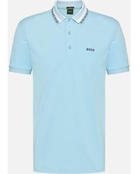 BOSS - Paule Cotton-blend Polo Shirt - Lyst