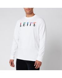 Levi's Long-sleeve t-shirts for Men - Up to 62% off at Lyst.co.uk