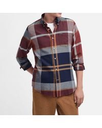 Barbour - Dunoon Taillored Cotton-twill Shirt - Lyst