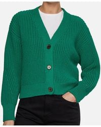 Tommy Hilfiger - Rib-knit Cotton-blend Cardigan - Lyst