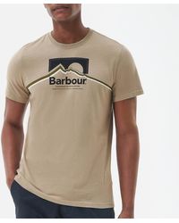 Barbour - Ellonby Organic Cotton Graphic T-shirt - Lyst