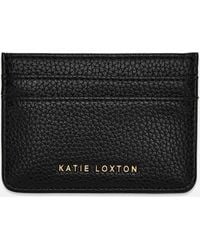 Katie Loxton Mia Faux Leather Card Holder - Black