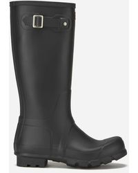 HUNTER Men's Original Tall Wellies - Black