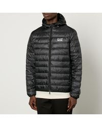EA7 - Core Identity Down Padded Jacket - Lyst