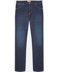 Wrangler Denim Texas Slim Jeans in Blue for Men Save 39% Mens Clothing Jeans Slim jeans 