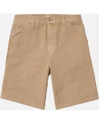 Carhartt WIP Single Knee Shorts - Brown