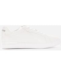 COACH - Lowline Leather Low Top Trainers - Lyst