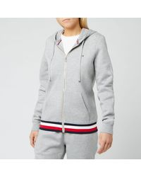 grey tommy hilfiger hoodie women's