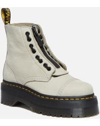 Dr. Martens - Sinclair Leather Zip Front Boots - Lyst