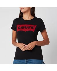 Levi's Plus Size Graphic Logo T-shirt - Black