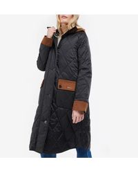 Barbour - Mickley Quilted Shell Coat - Lyst