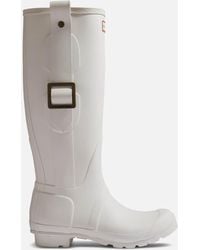 HUNTER - Original Tall Exaggerated Buckle Rubber Wellies - Lyst