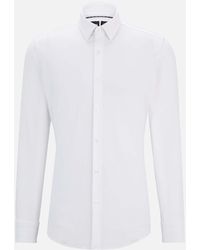 BOSS - P-hank Long Sleeved Nylon Shirt - Lyst