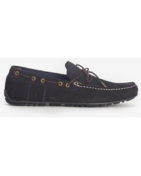 Barbour - Jenson Suede Driving Shoes - Lyst