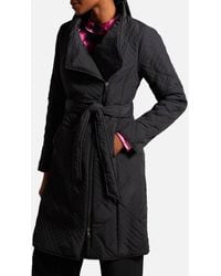 Ted Baker - Rosemae Wrap Quilted Coat - Lyst