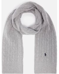 Polo Ralph Lauren - Classic Cable Scarf - Lyst